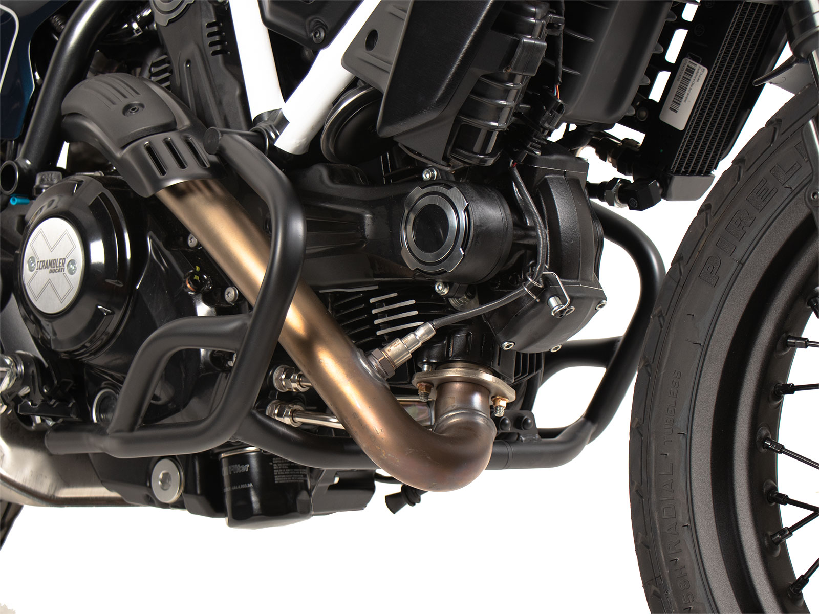 Motorschutzbügel schwarz für Ducati Scrambler 800 Icon / Dark (2023-)