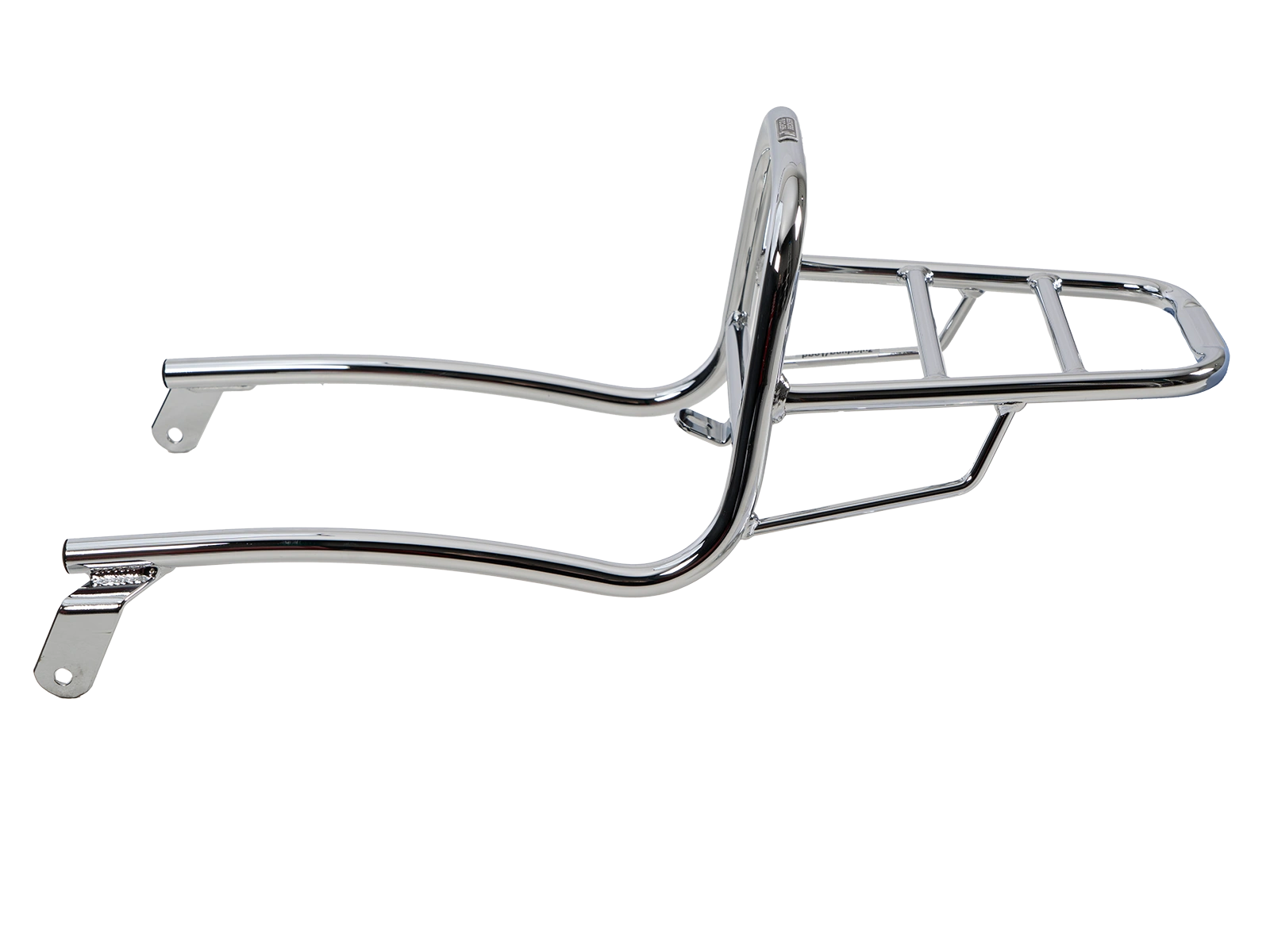 Rohrgepäckbrücke Topcaseträger chrom für Suzuki VL 125/250 Intruder (1999-2007)
