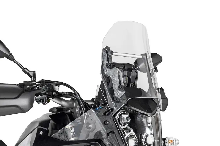 Windschildverstellung für Originalscheibe für Yamaha Tenere 700 (-2024) / World Raid