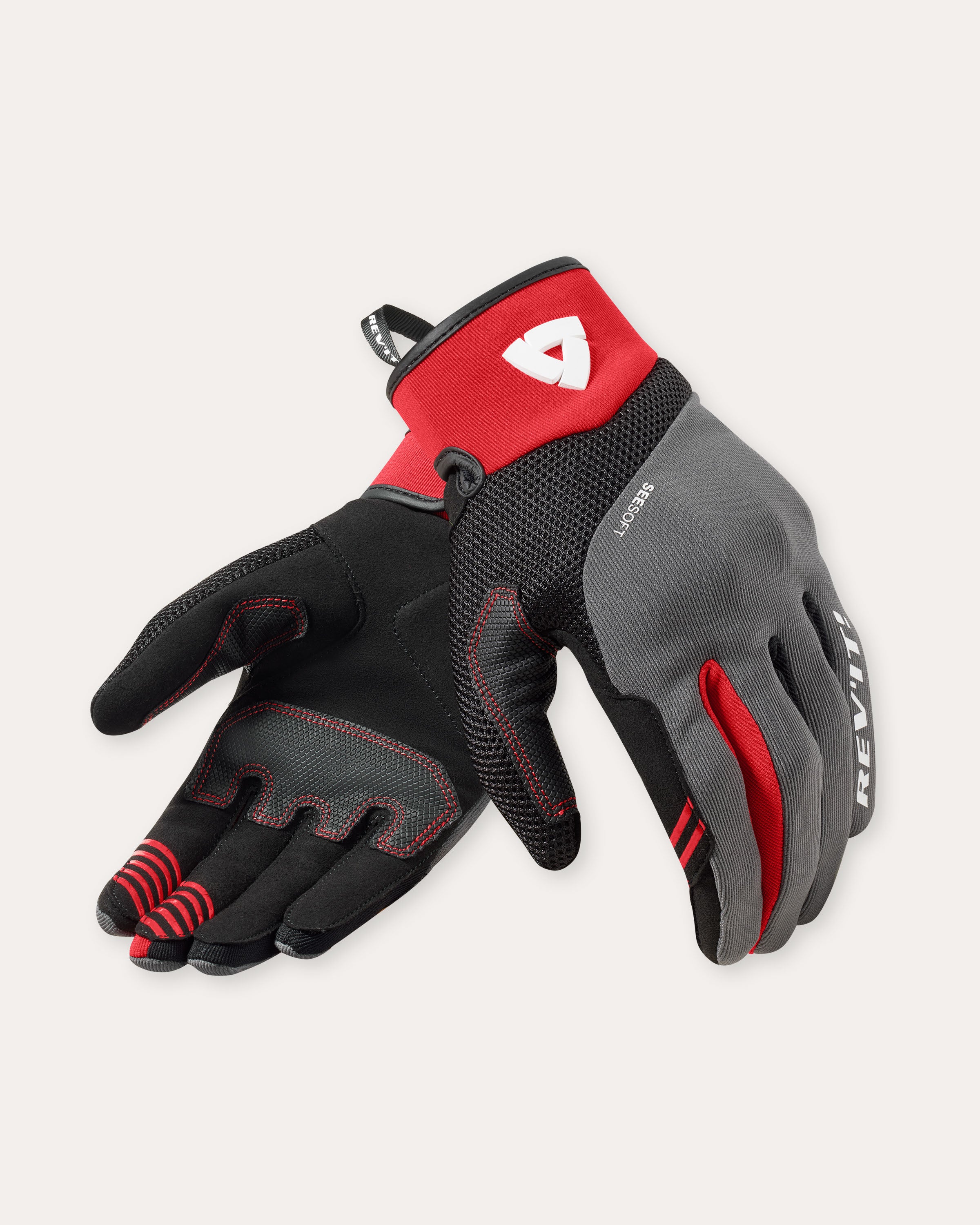 Handschuhe Endo Ladies Grau-Rot XS Standard