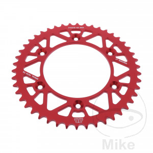 Alu-Kettenrad 46Z Teilung 520 rot JT Innendurchmesser 125 Lochkreis 153