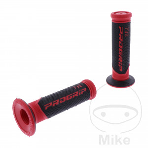 Griffgummi 732 schwarz/rot Durchmesser 22 / 25 mm geschlossen.