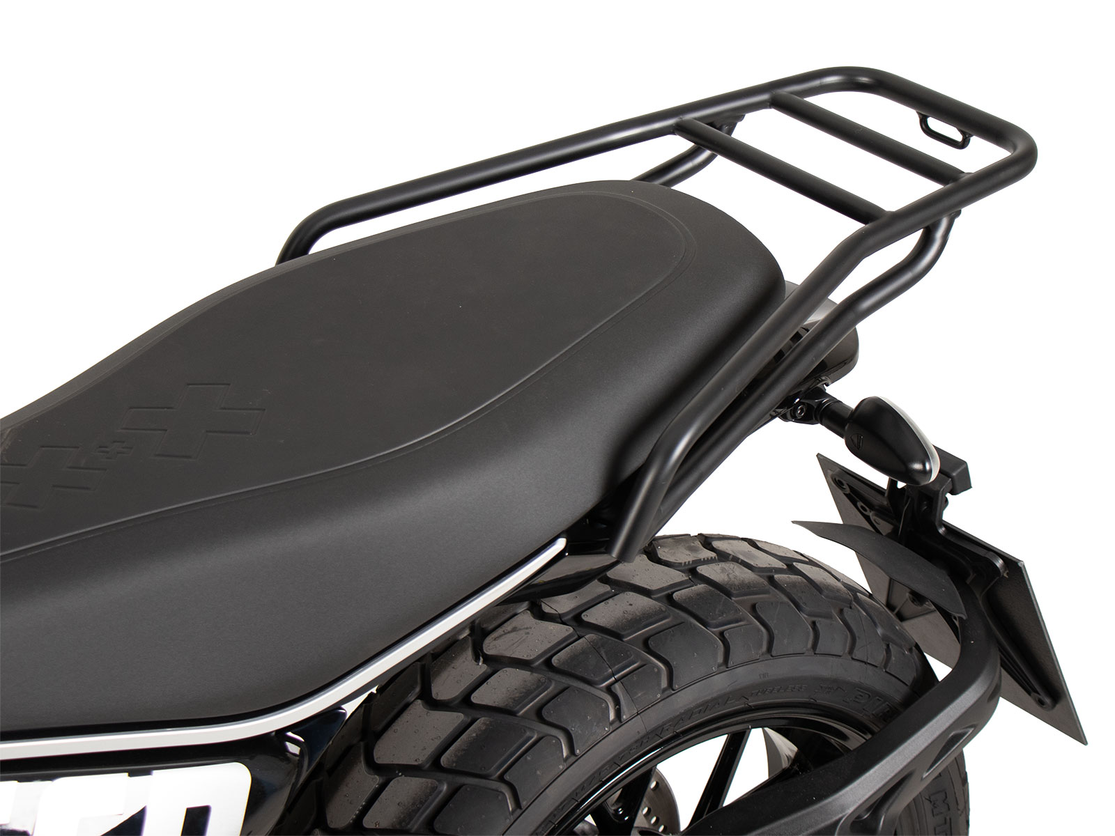 Rohrgepäckbrücke schwarz für Ducati Scrambler 800 Icon / Dark (2023-)