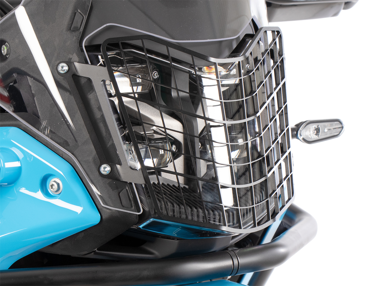 Lampenschutzgitter schwarz für Yamaha Ténéré 700 Rally (2025-)