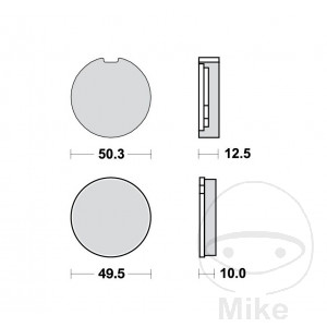 Bremsklotz Standard TRW Alternative: 7326267