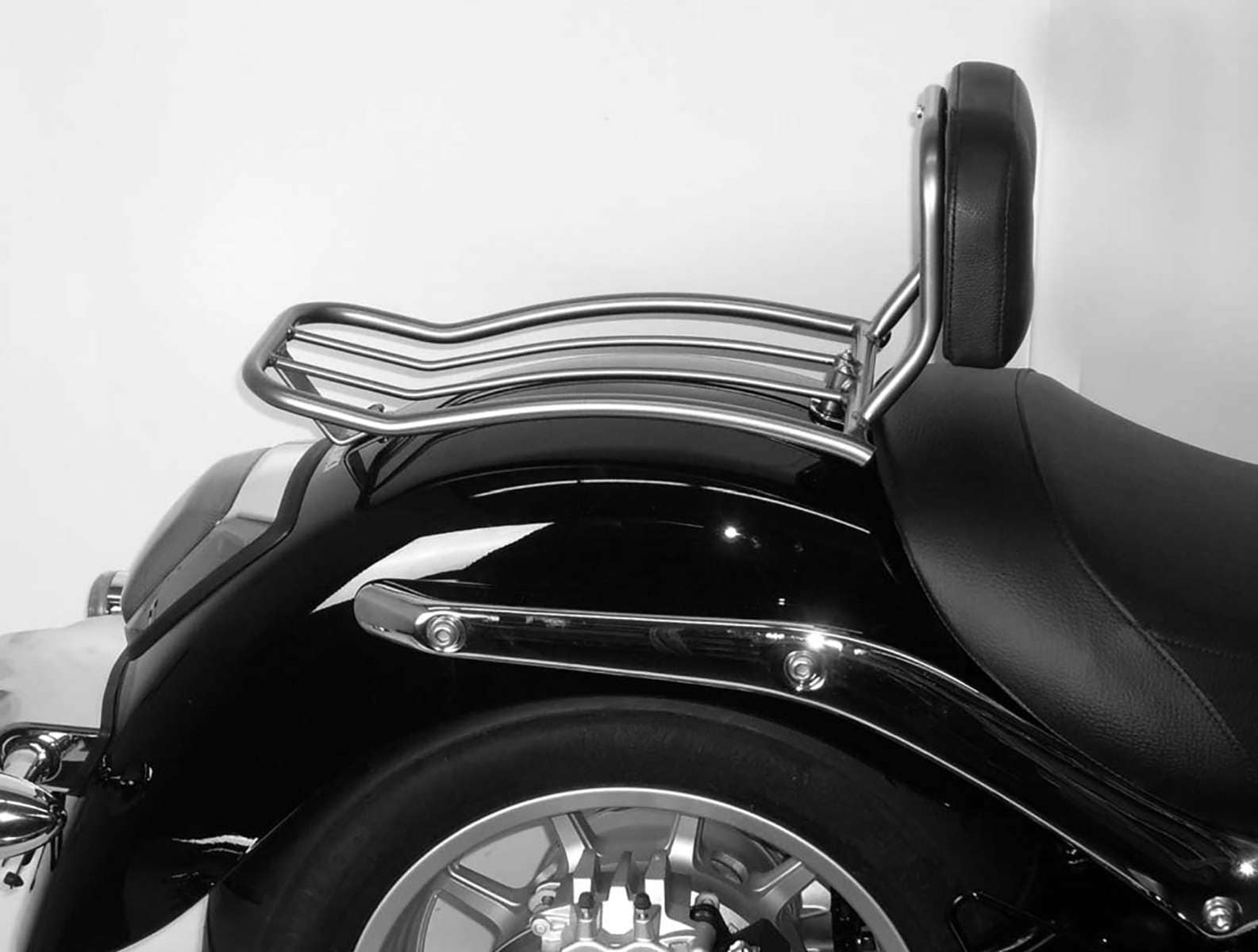 Solorack mit Rückenlehne chrom für Suzuki C 1800 R Intruder (2008-)