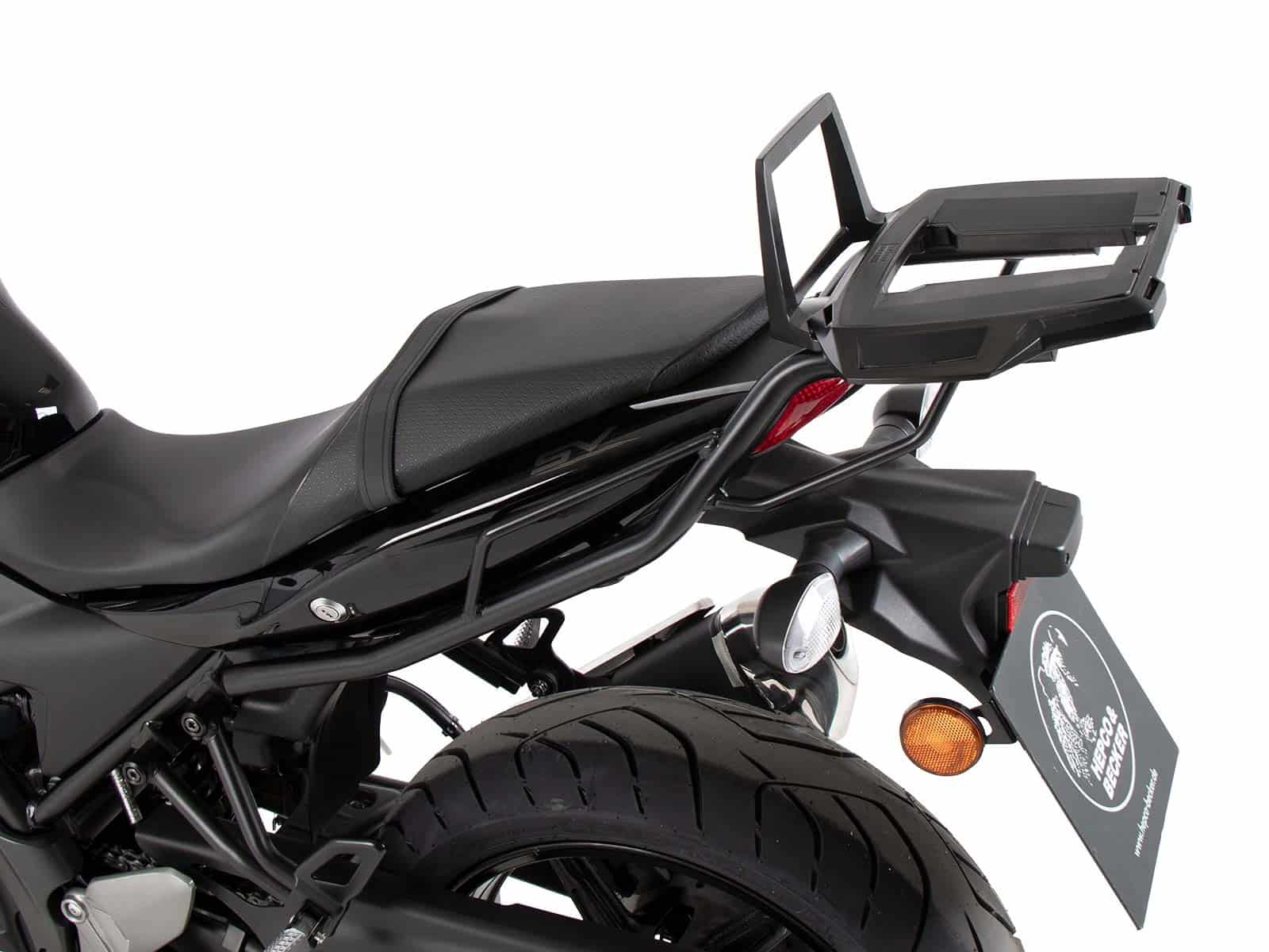 Alurack Topcaseträger schwarz für Suzuki SV 650 X (2018-2025)
