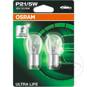 Lampe 12V21/5W BAY15D Osram Ultra Life 2er Blister