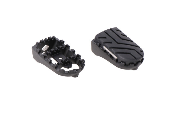 ION Fußrasten-Kit Schwarz. BMW R1100GS (93-99) / R1200GS (04-12).