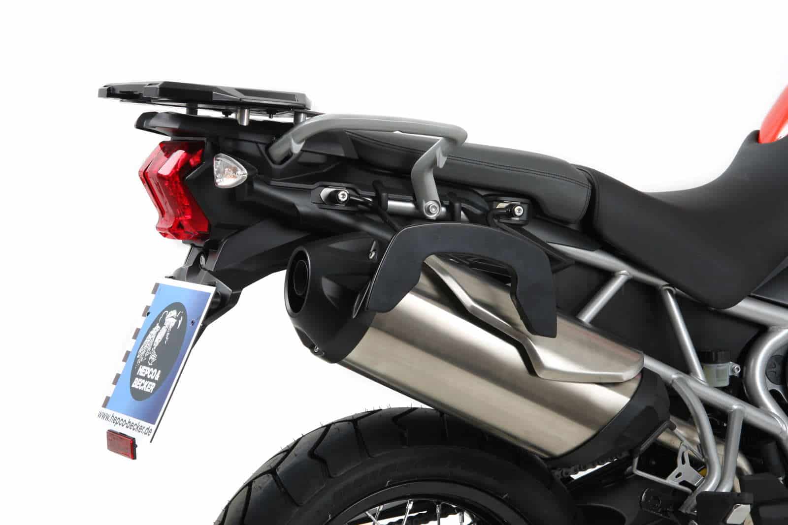 C-Bow Seitenträger schwarz für Triumph Tiger 800/XC (2010-2014)