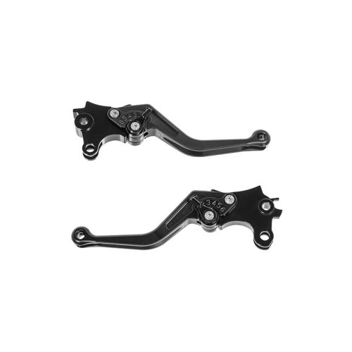 Touratech Brems- und Kupplungshebel Set einstellbar, kurze Ausführung für BMW R12G/S, R12, R12S, R12nineT, RnineT (alle)
