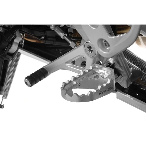 Fernreisefußrasten "Works" für BMW R1300GS/ Adventure, R1250GS/ Adventure, R1200GS (LC)/ Adventure (LC), F900GS/ Adventure, F850GS/ Adventure, F800GS(2024-), F750GS