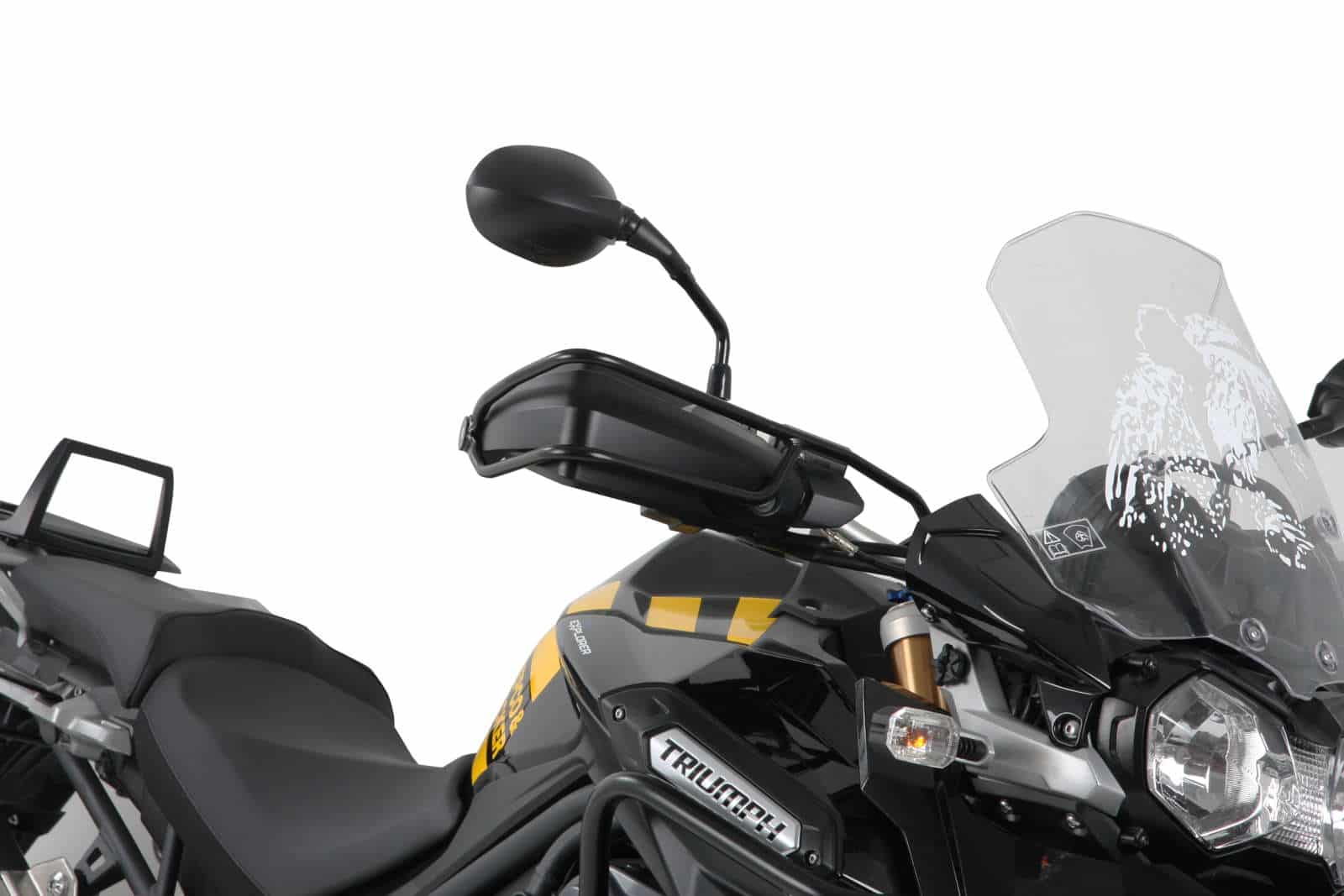 Griffschutz für Triumph Tiger Explorer 1200 XR/X/XC/X (2012-2015) Set, schwarz (links + rechts)
