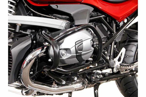 Sturzbügel Schwarz. BMW R 1200 R (07-14).