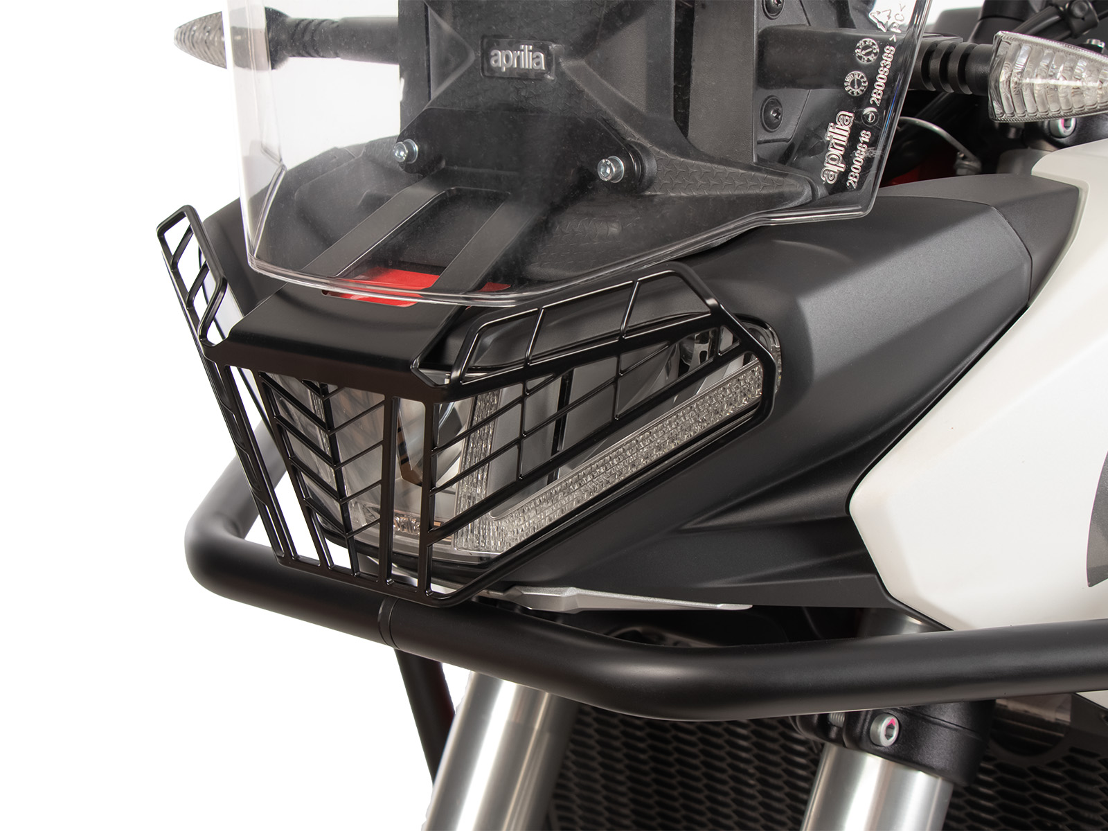 Lampenschutzgitter schwarz für Aprilia Tuareg 660 (2025-)