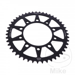 Alu-Kettenrad 47Z Teilung 520 schwarz JT Innendurchmesser 112 Lochkreis 138