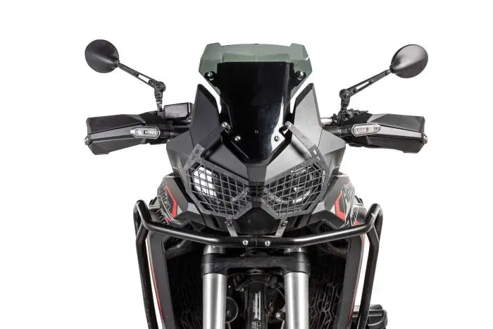 Handprotektoren DEFENSA Expedition, schwarz, für Honda CRF1100L Africa Twin /  CRF1100L Adventure Sports