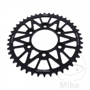 Alu-Kettenrad 44 Zähne Teilung 525 schwarz JT Innendurchmesser 080 Lochkreis 104