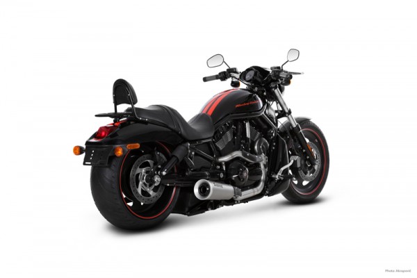 Akrapovic Auspuff Komplettanlage Edelstahl HARLEY-DAVIDSON V-Rod 09-16