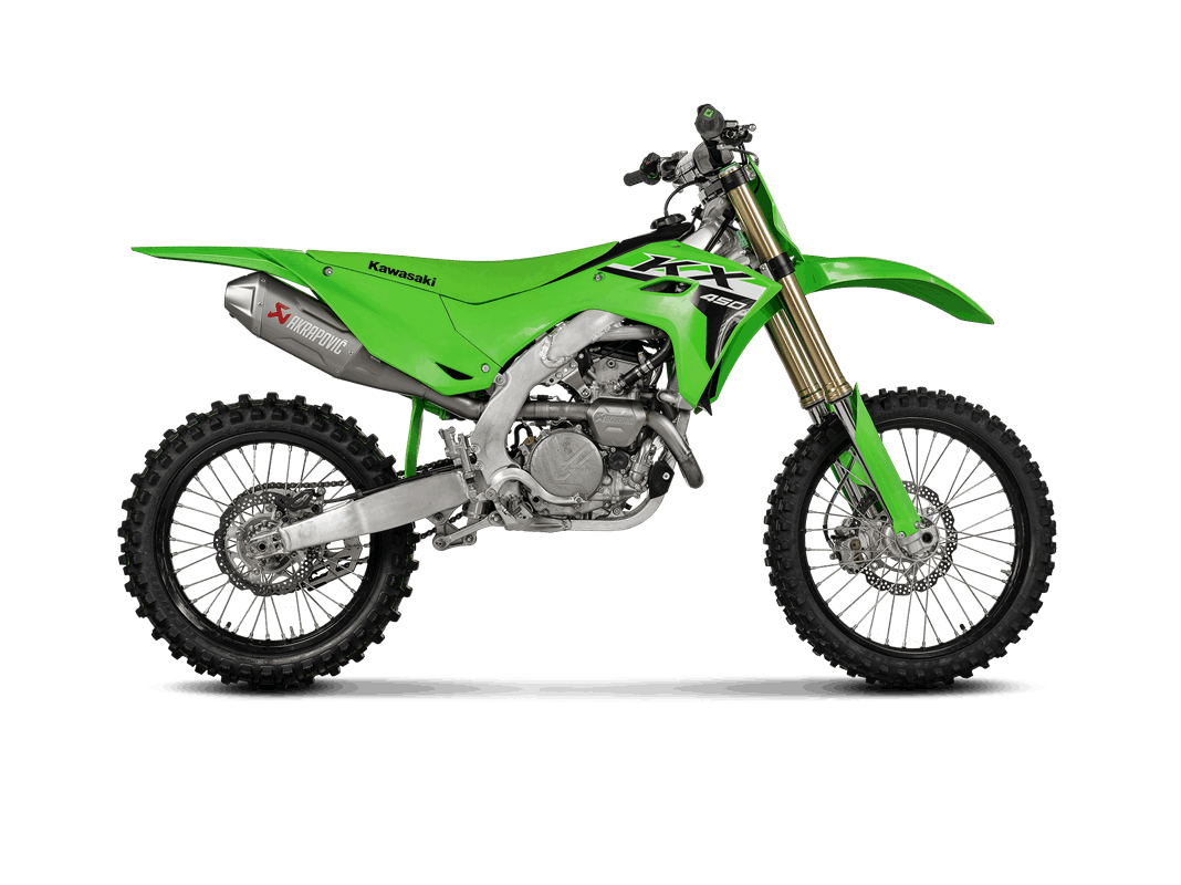 Akrapovic Auspuff Komplettanlage Titan KAWASAKI KX 450 / 450X