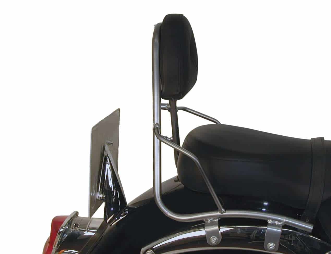 Sissybar ohne Gepäckträger chrom für Kawasaki VN 1600 Classic (2003-2008)
