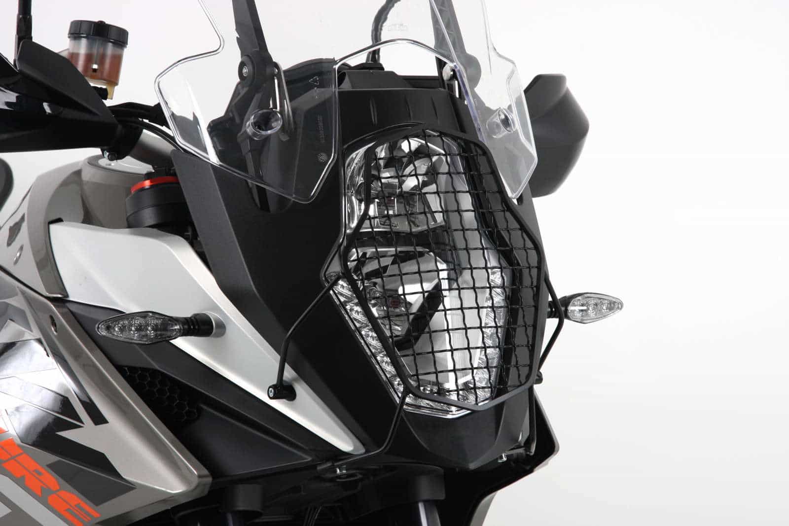 Lampenschutzgitter schwarz für KTM 1050/1190 Adventure/R (2013-2016)