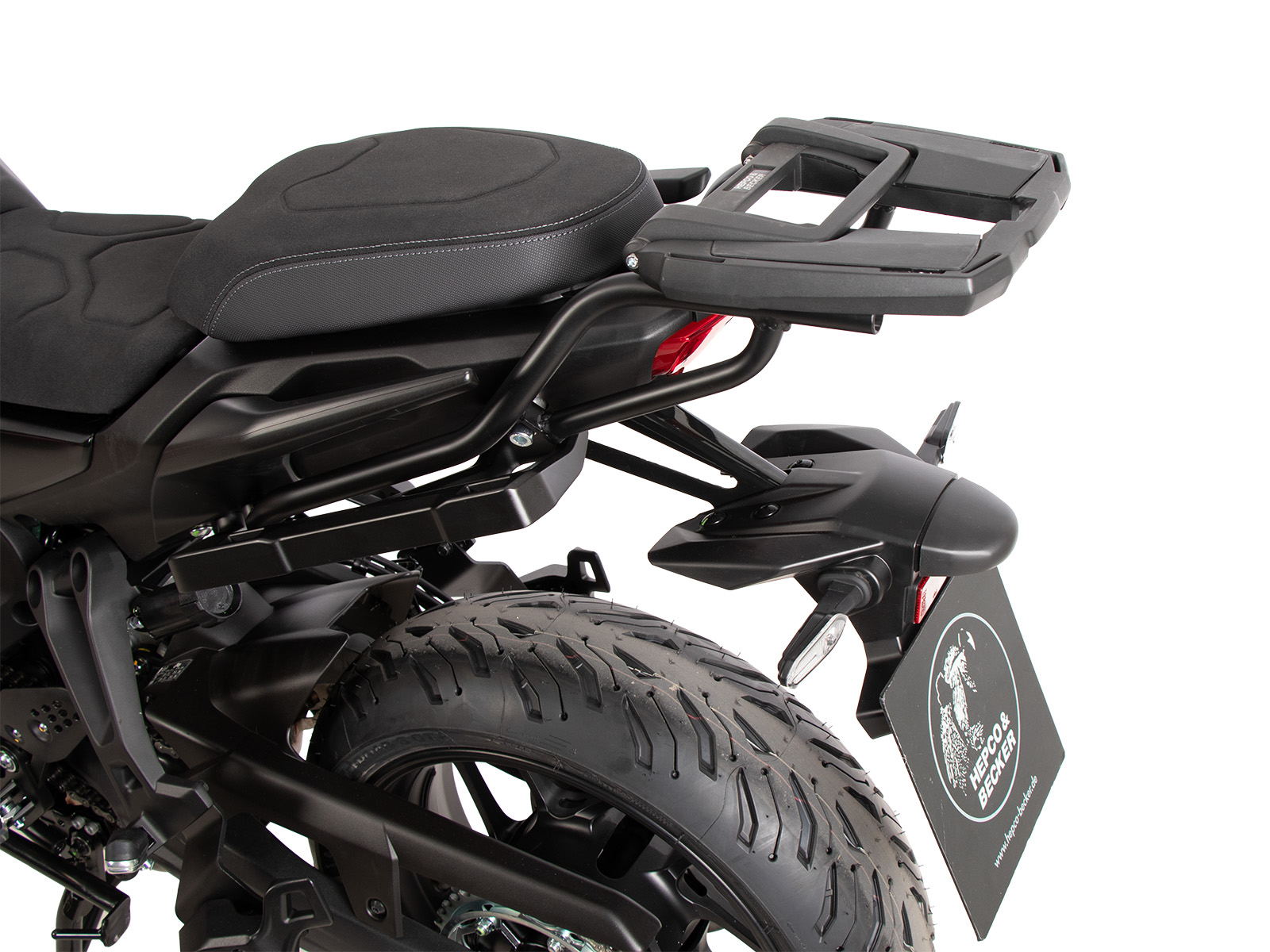 Easyrack Topcaseträger schwarz für Yamaha Tracer 7 / GT / Y-AMT (2025-), (Modelljahr 2026)