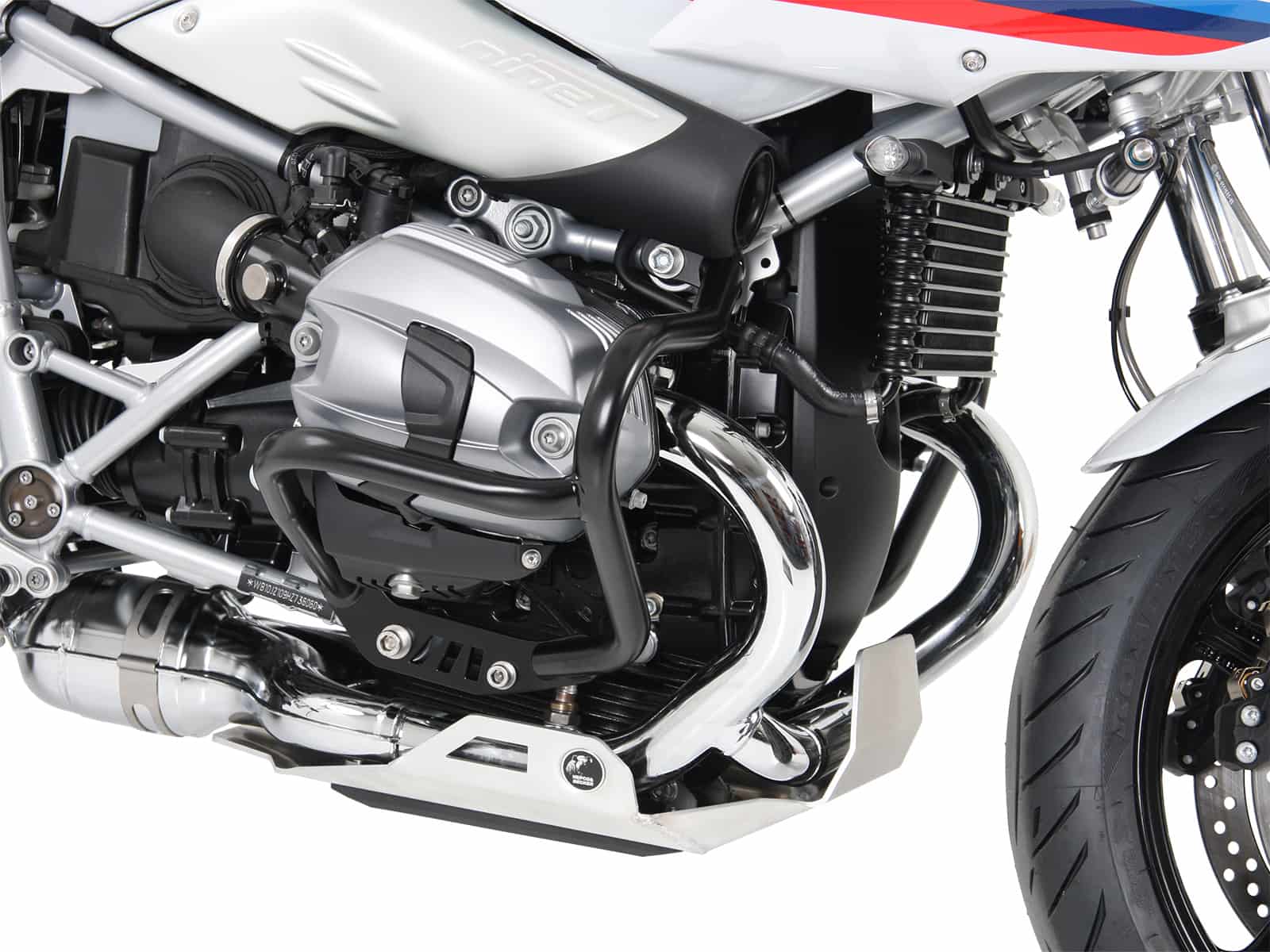 Motorschutzbügel schwarz für BMW R nineT Pure (2017-2023)