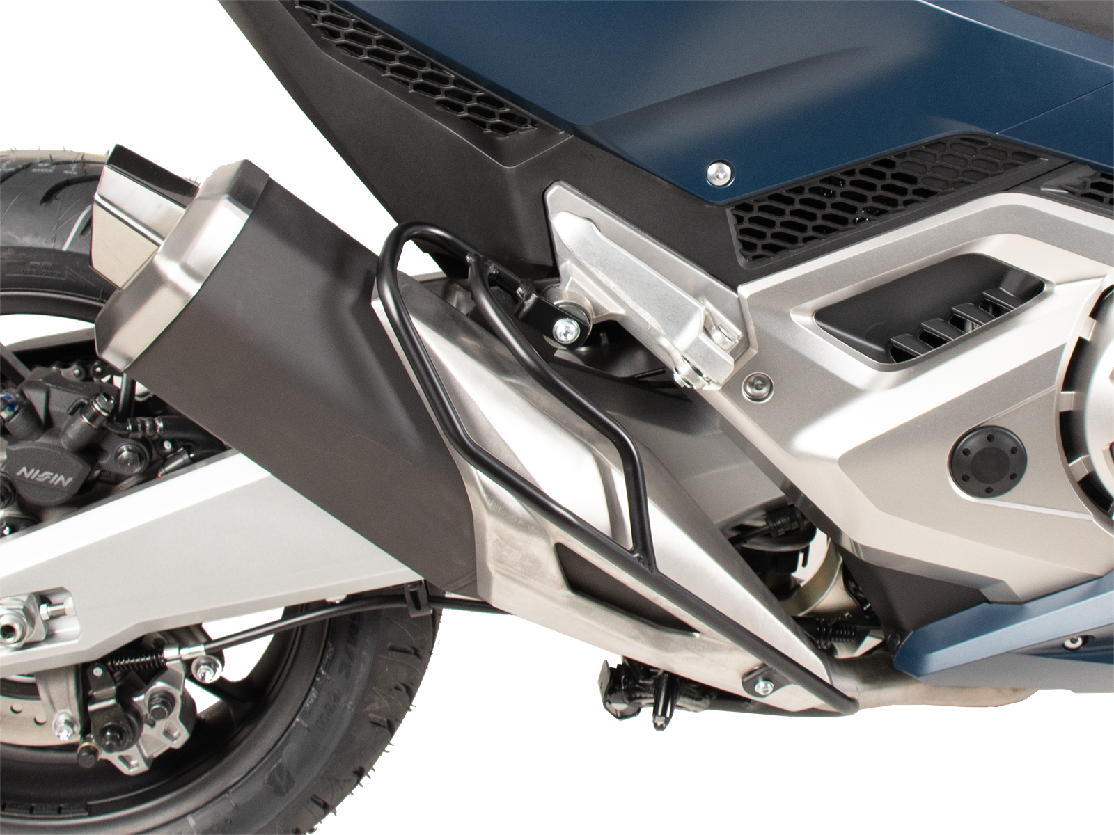 Zierbügel Endtopf schwarz für Honda Forza 750 (2021-)