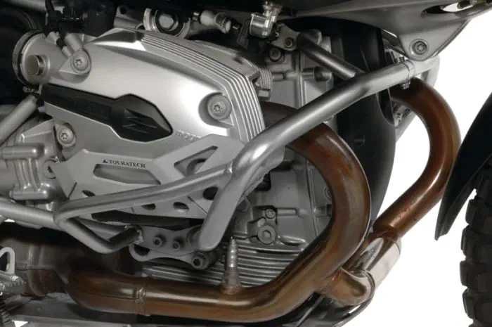 Touratech Edelstahl Sturzbügel silber für BMW R1200GS K25 2004 bis 2012