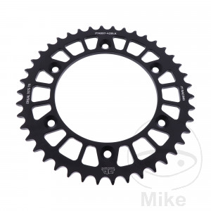 Alu-Kettenrad 42Z Teilung 520 schwarz JT Innendurchmesser 125 Lochkreis 150