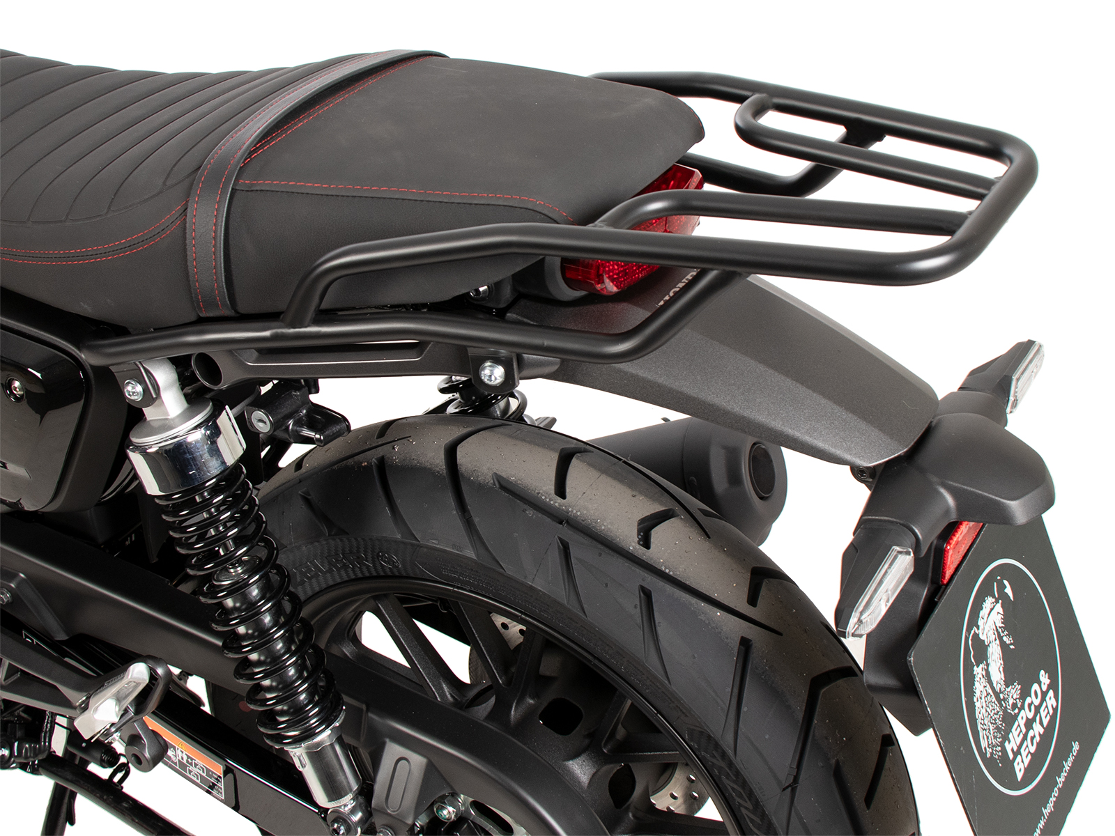 Rohrgepäckbrücke schwarz für Honda GB 350 S (2025-)