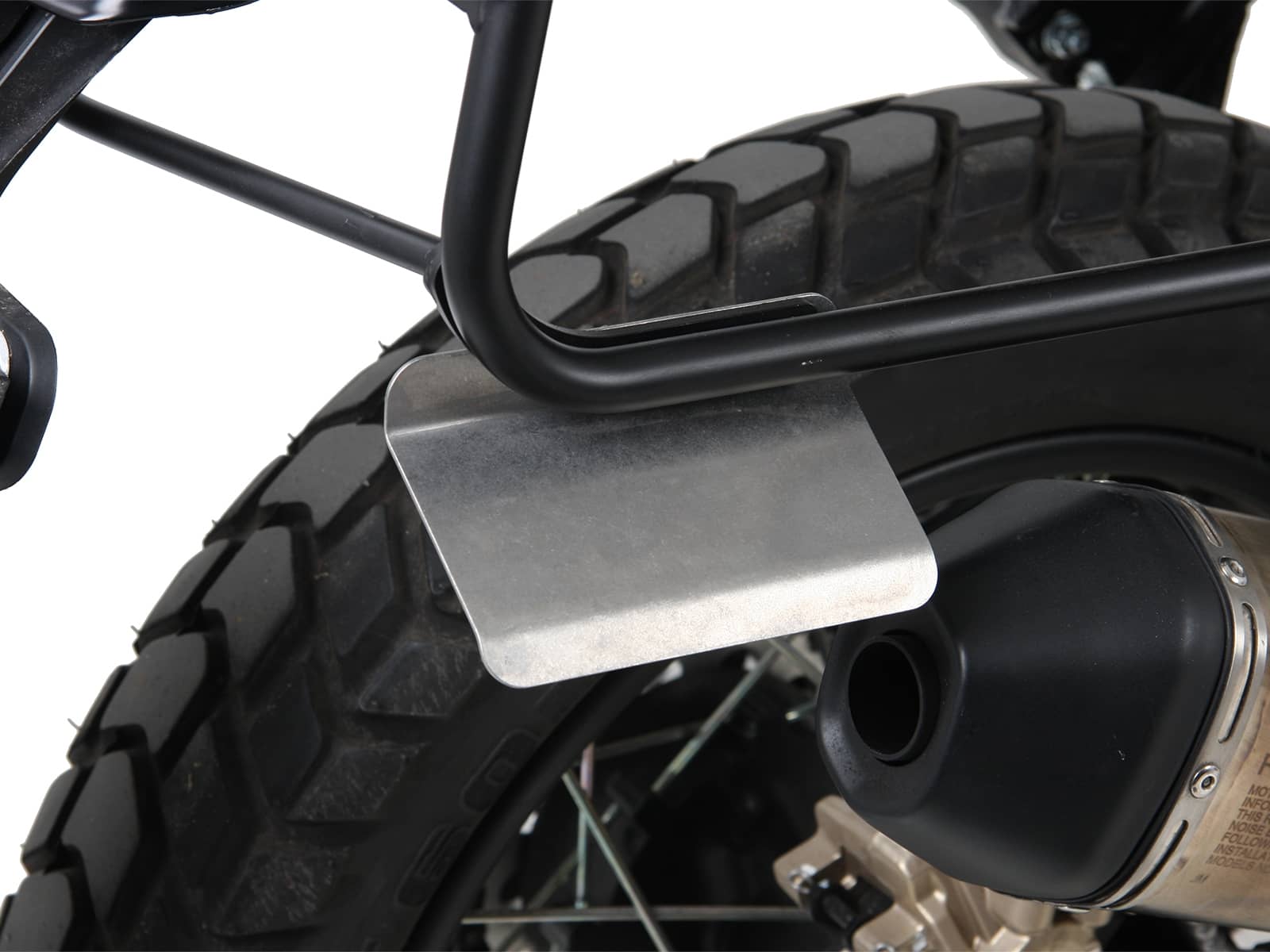 Hitzeschutzblech Edelstahl für Royal Enfield Himalayan (2018-2024) Hitzeschutzblech Edelstahl für Royal Enfield Himalayan (2018-2024)