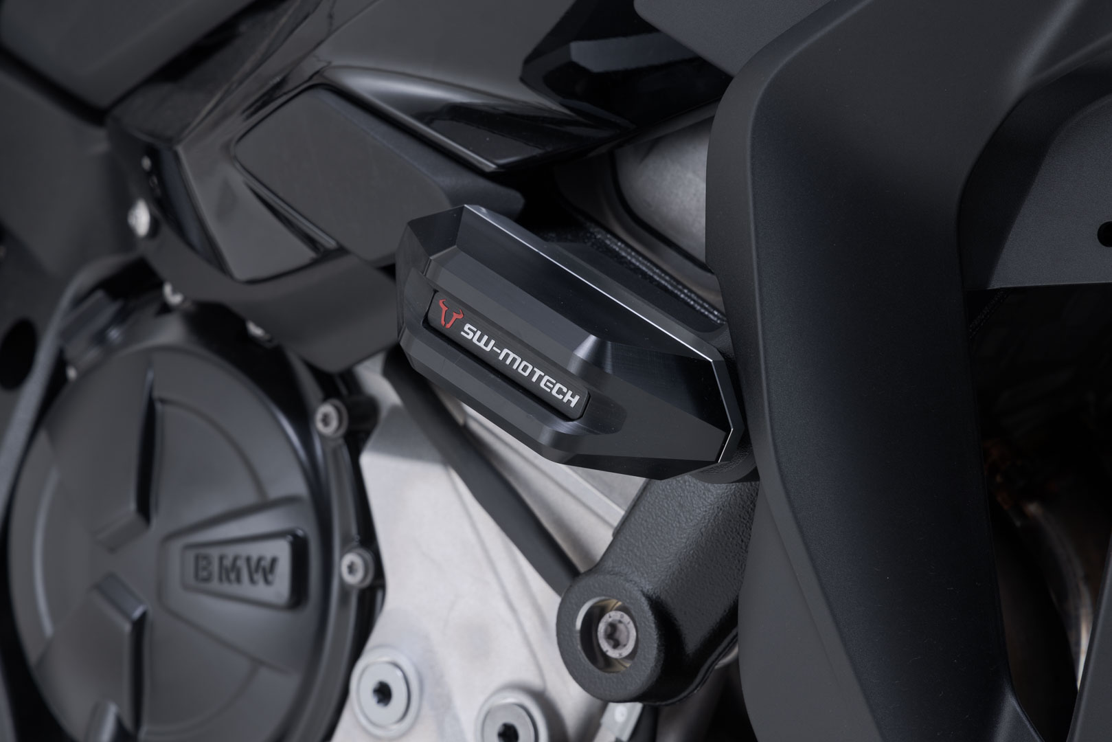 Sturzpad-Kit. B-Ware Schwarz. BMW S 1000 XR (19-).
