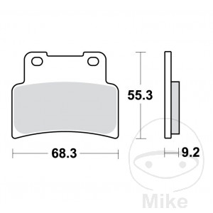 Bremsklotz Sinter TRQ TRW Alternative: 7322415