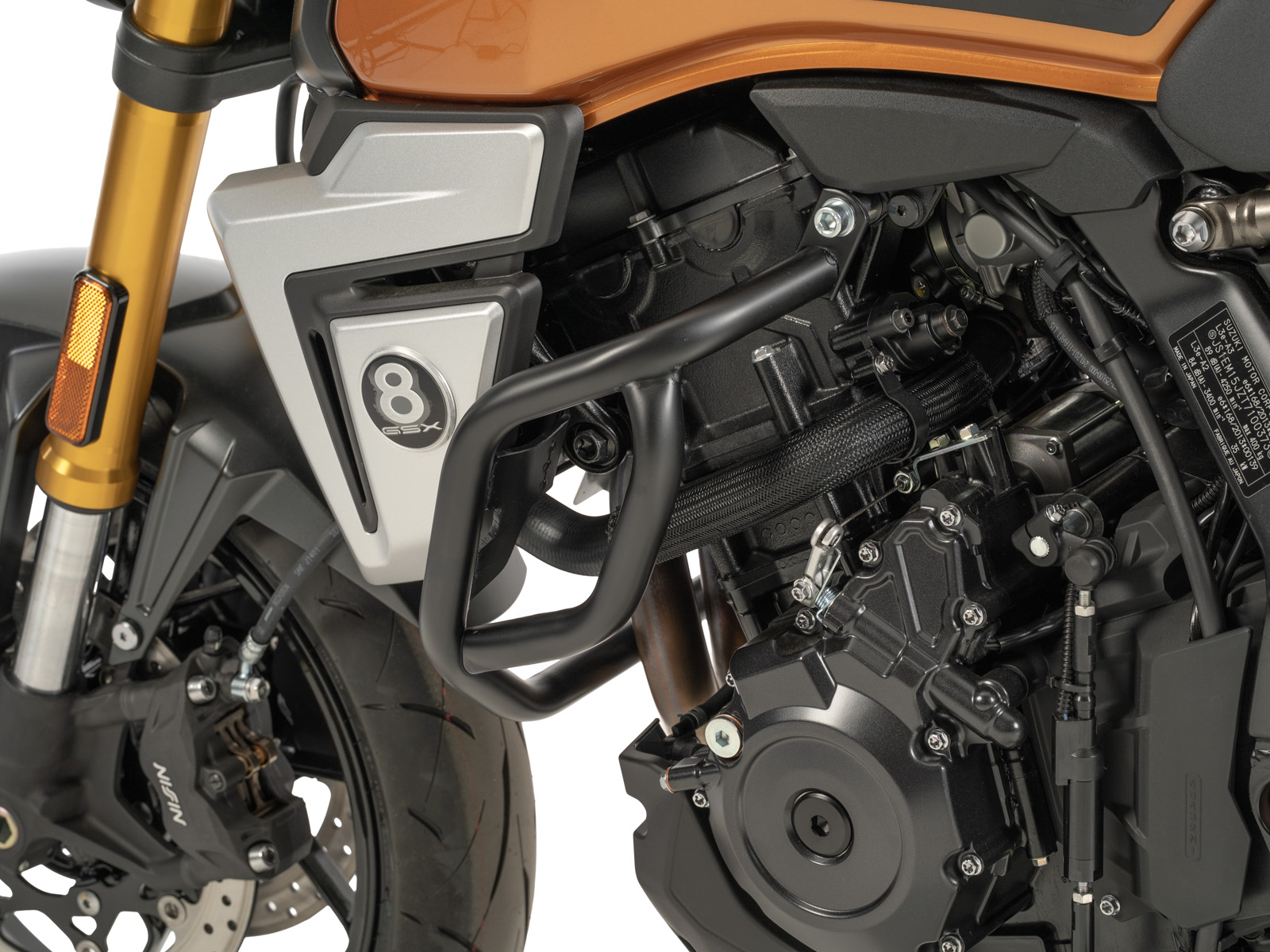 Motorschutzbügel schwarz für Suzuki GSX-8T (2025-)