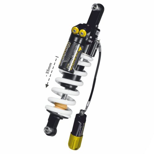 Touratech Suspension Tieferlegung um -25mm für Ducati DesertX (2021-), Typ Extreme