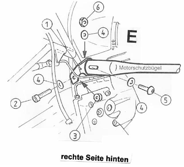 Motorschutzbügel chrom für BMW R 850 GS (1998-2000)/R 1100 GS (1994-1999) *bitte Baujahr angeben*