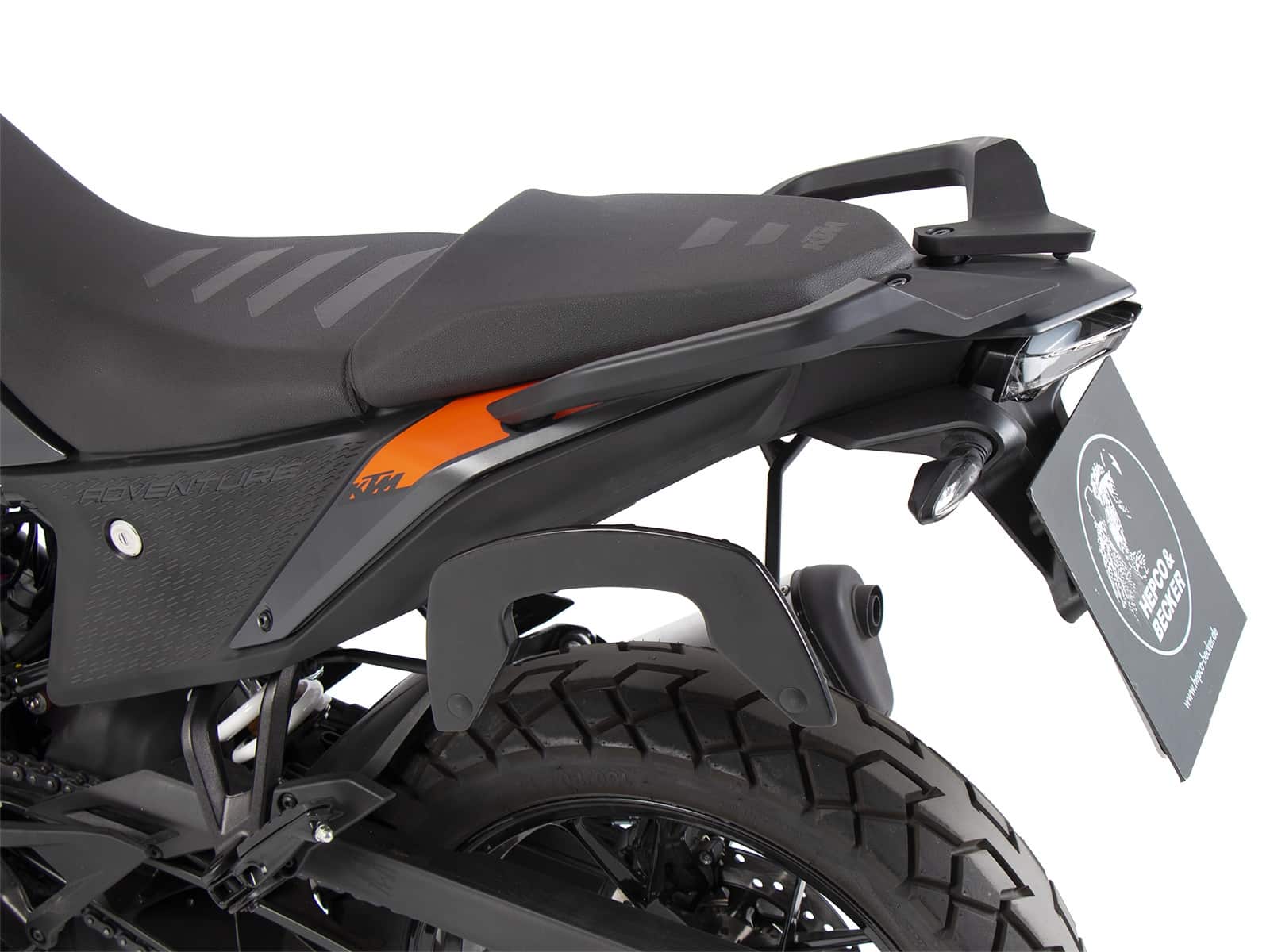 C-Bow Seitenträger schwarz für KTM 390 Adventure (2020-2024)
