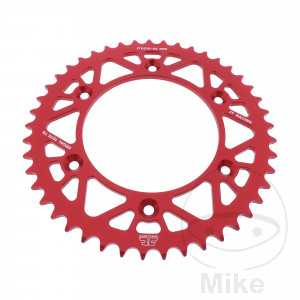 Alu-Kettenrad 45Z Teilung 520 rot JT Innendurchmesser 125 Lochkreis 153
