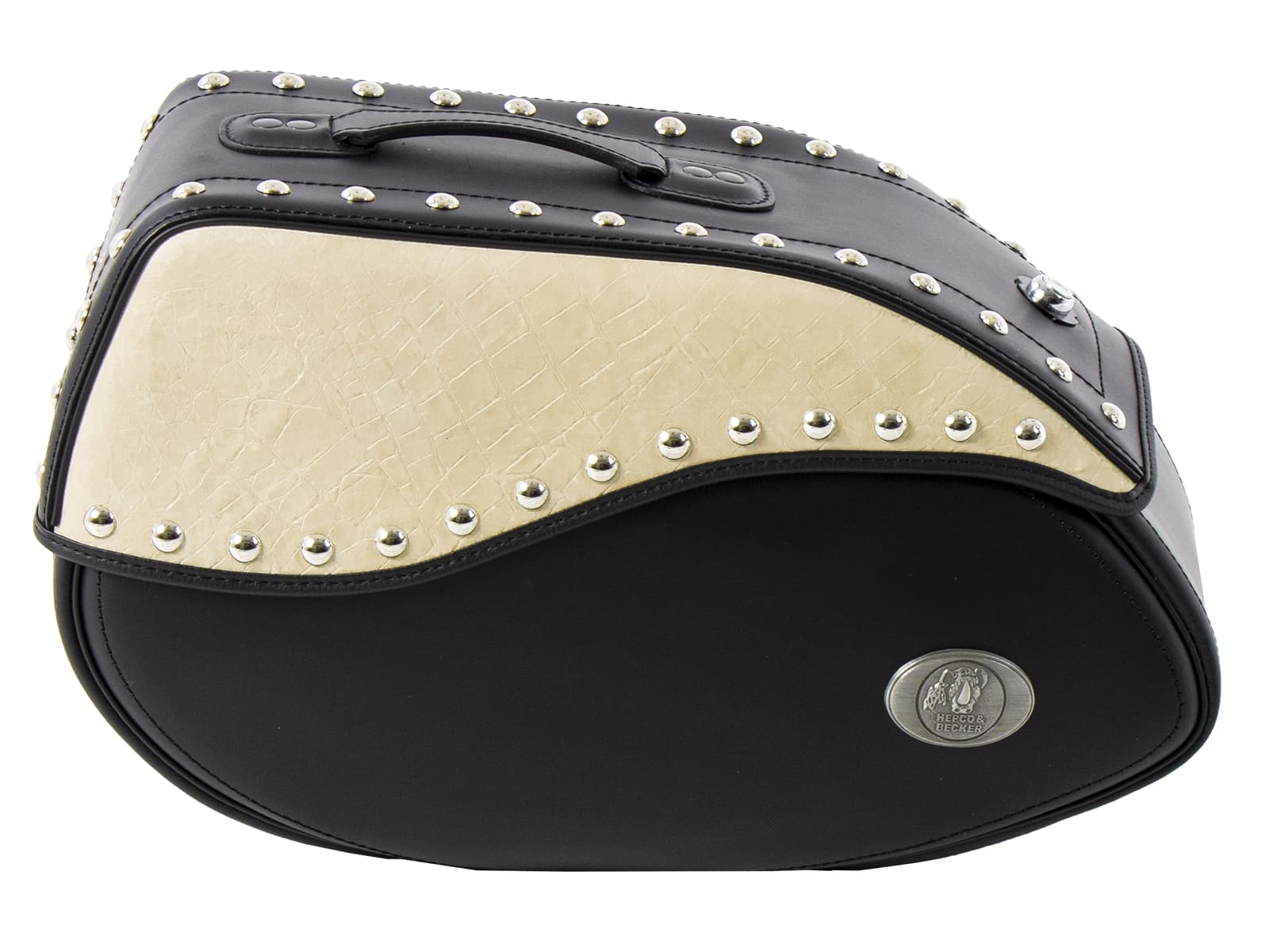 Ledereinzeltasche Ivory links für C-Bow Träger