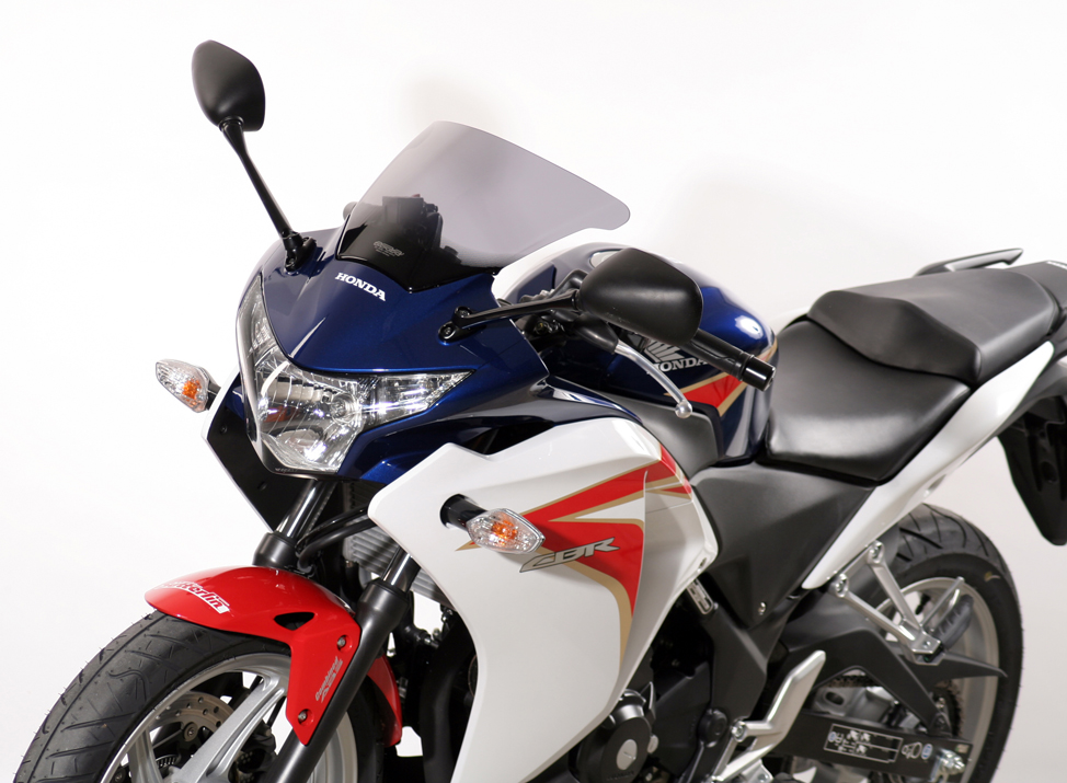 CBR 250 R /RA - Originalformscheibe "O" 2011- - rauchgrau