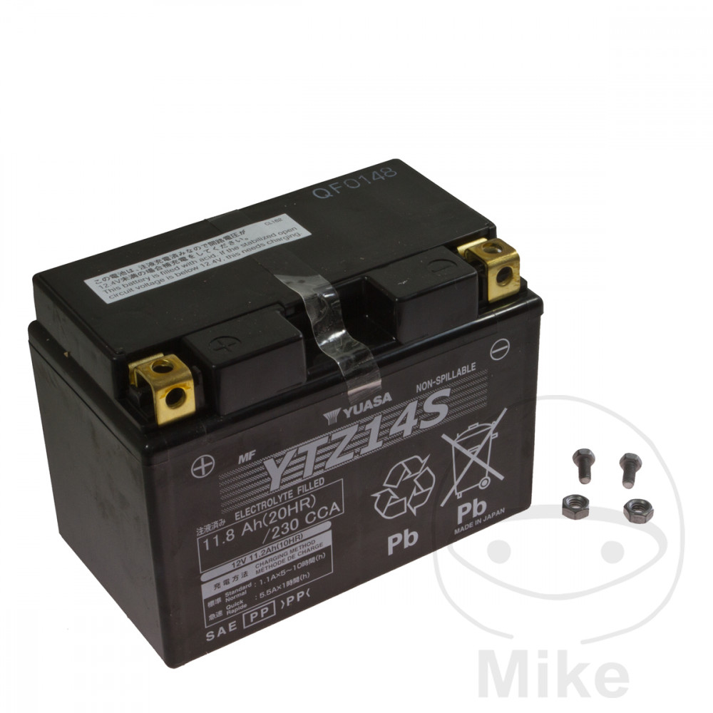 Batterie Motorrad YTZ14S wet Yuasa Alternative: 7074032