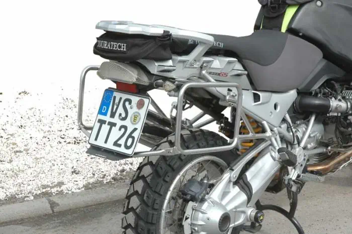 Kofferträger STANDARD BMW R1200GS bis 2012/R1200GS Adventure bis 2013, Edelstahl