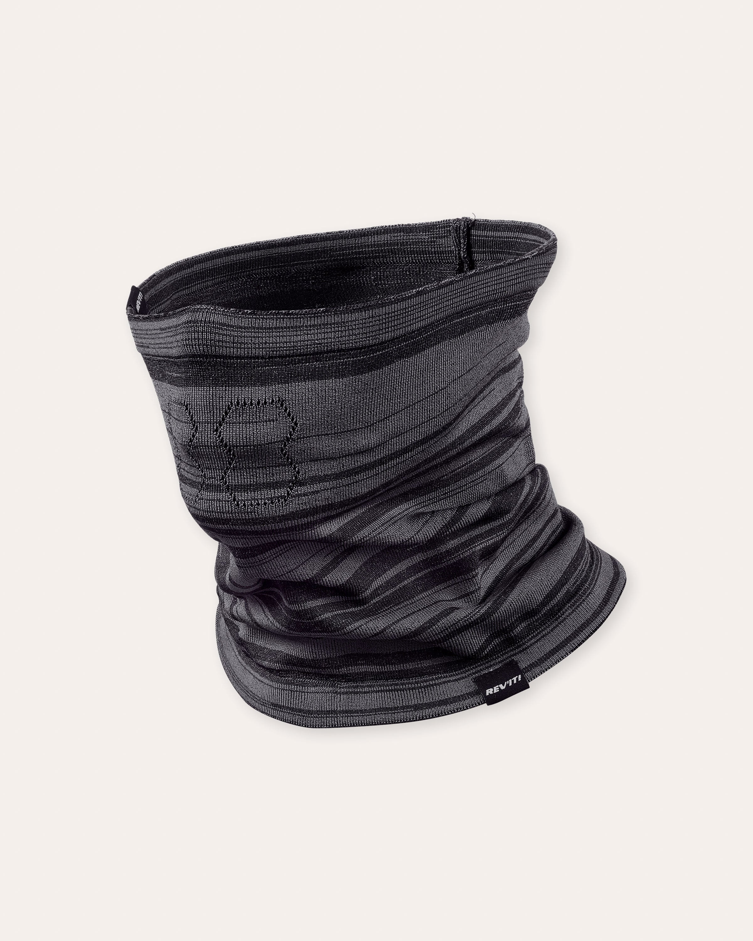 Tube Caspian | Black-Grey - Schwarz-Grau / ONE SIZE / Standard - Größe: ONE SIZE - Länge: Standard