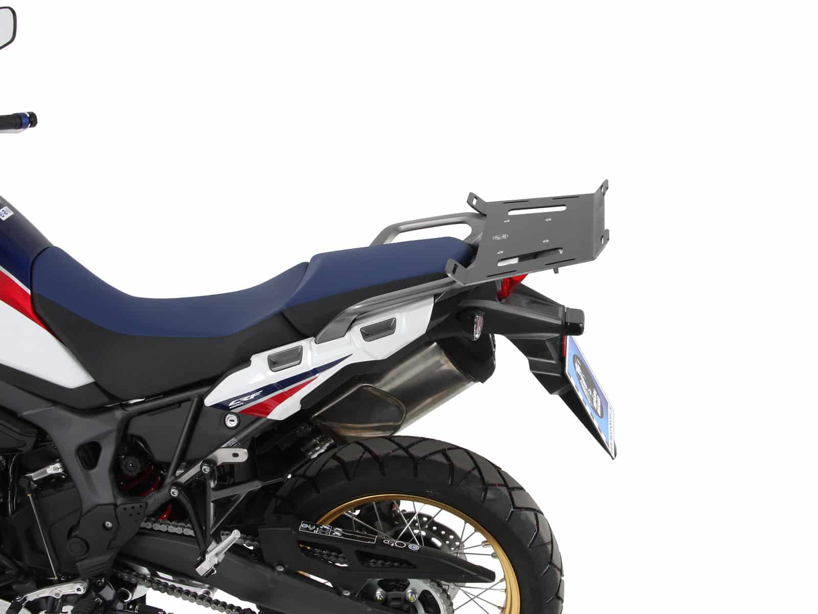 Gepäckbrückenverbreiterung schwarz für Honda CRF 1000 Africa Twin (2016-2017)