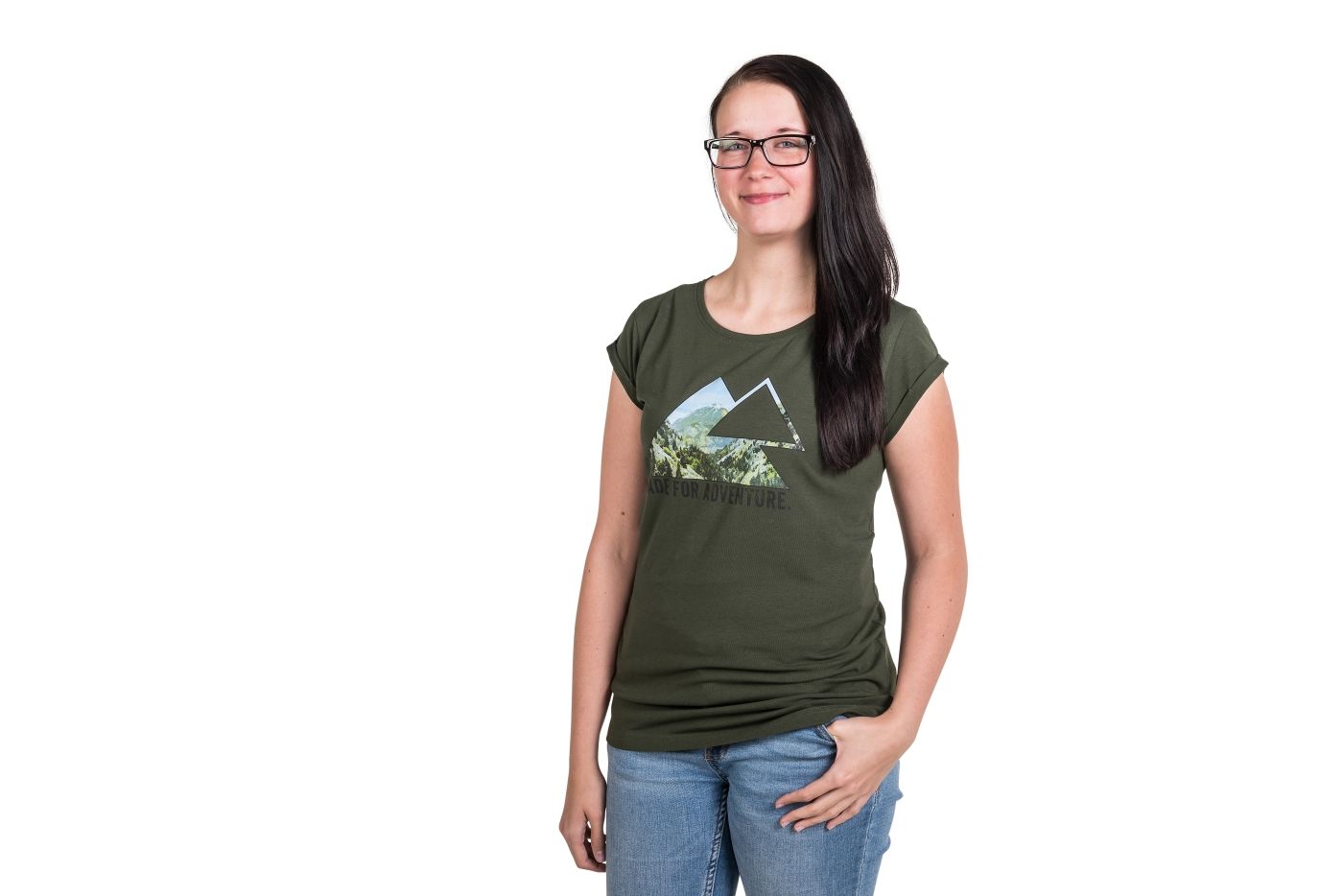 01_200_2061_2065_0_01_e6ae T-Shirt "Triangle View" Damen, khaki