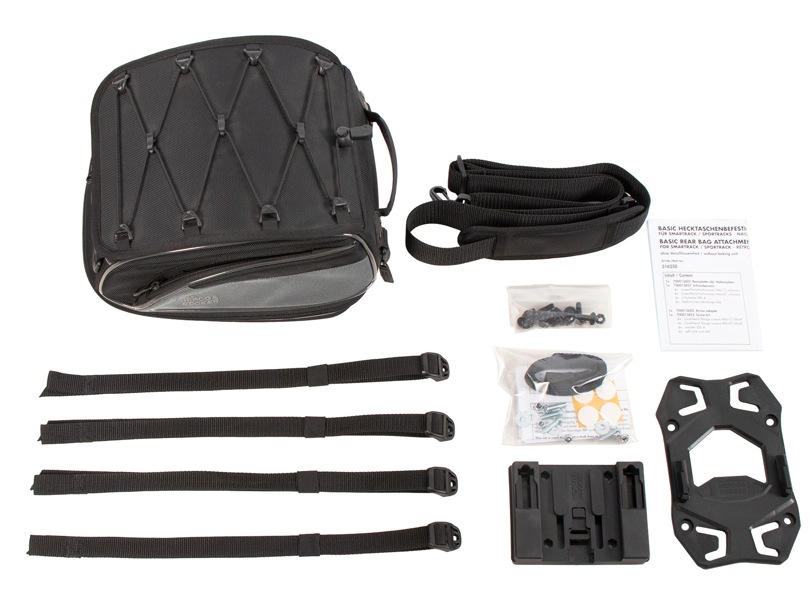 Hecktasche STREET Basic für Sportracks und Smartracks