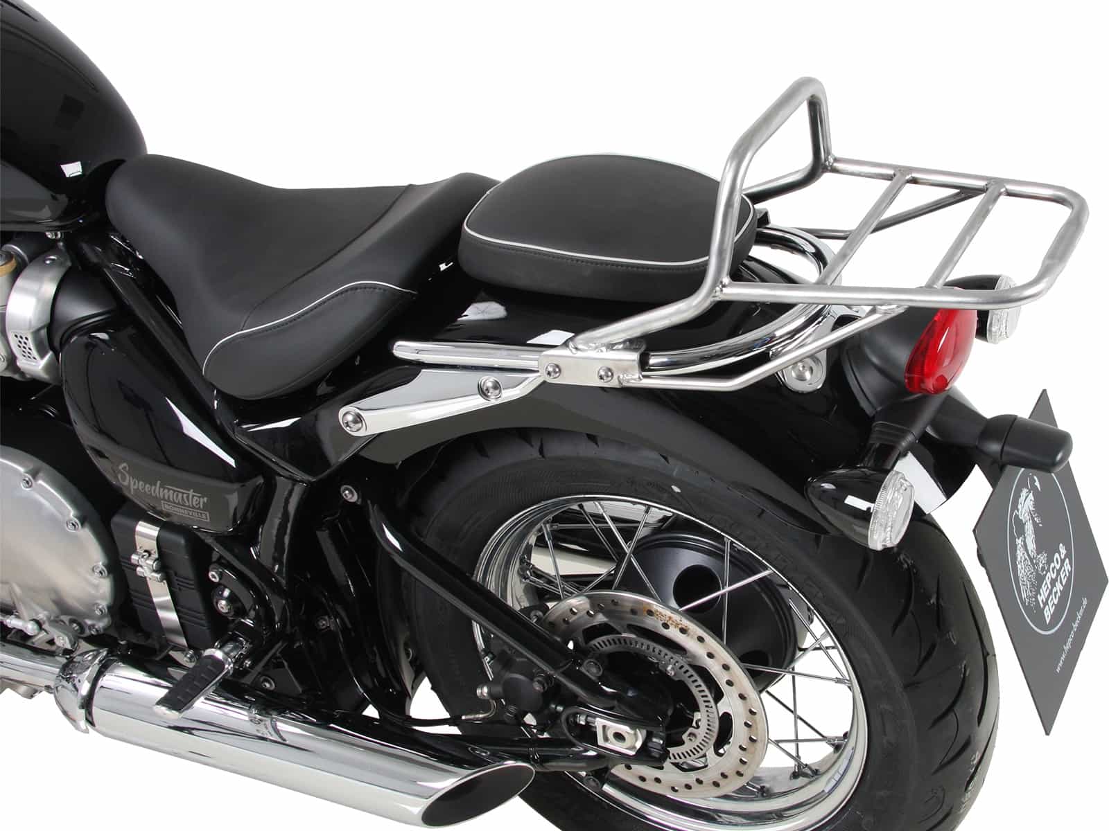 Rohrgepäckbrücke Topcaseträger chrom für Triumph Bonneville Speedmaster (2018-)