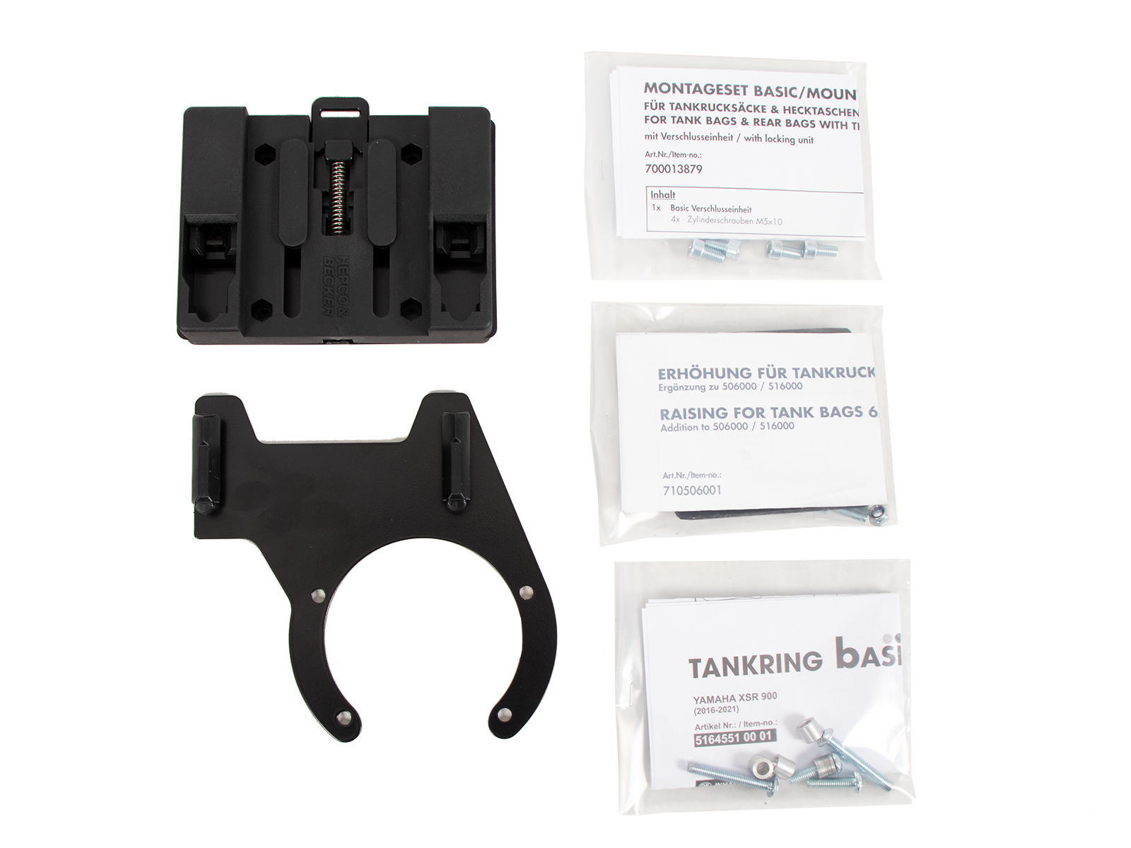 Tankring BASIC inkl. Tankrucksackverschlusseinheit für Yamaha XSR 900 (2016-2021)